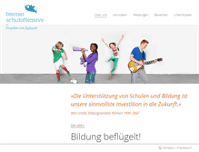 Tablet Screenshot of bremer-schuloffensive.de